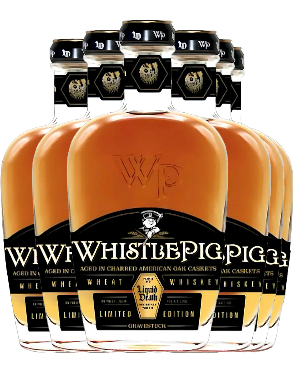 Buy Whistlepig x Liquid Death Gravestock Wheat Whiskey 6-Pack