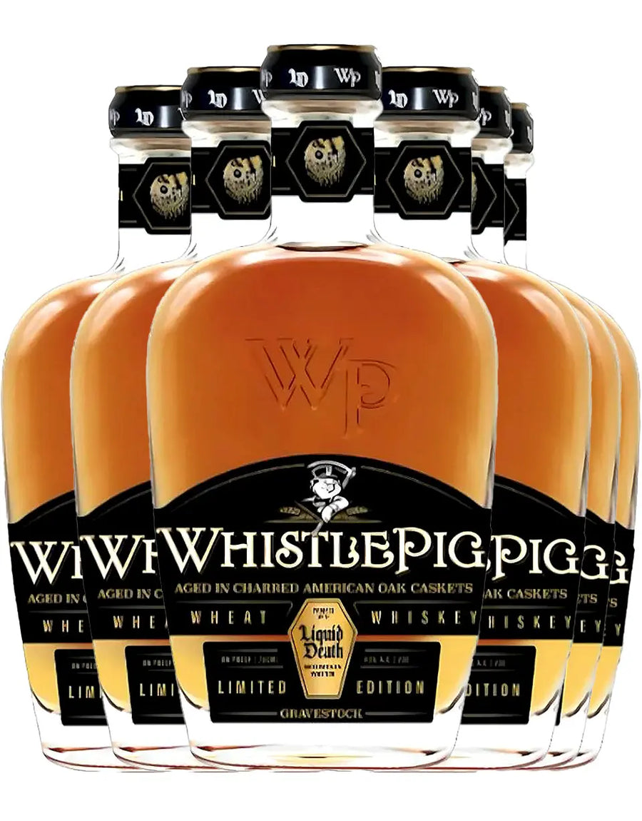 Buy Whistlepig x Liquid Death Gravestock Wheat Whiskey 6-Pack