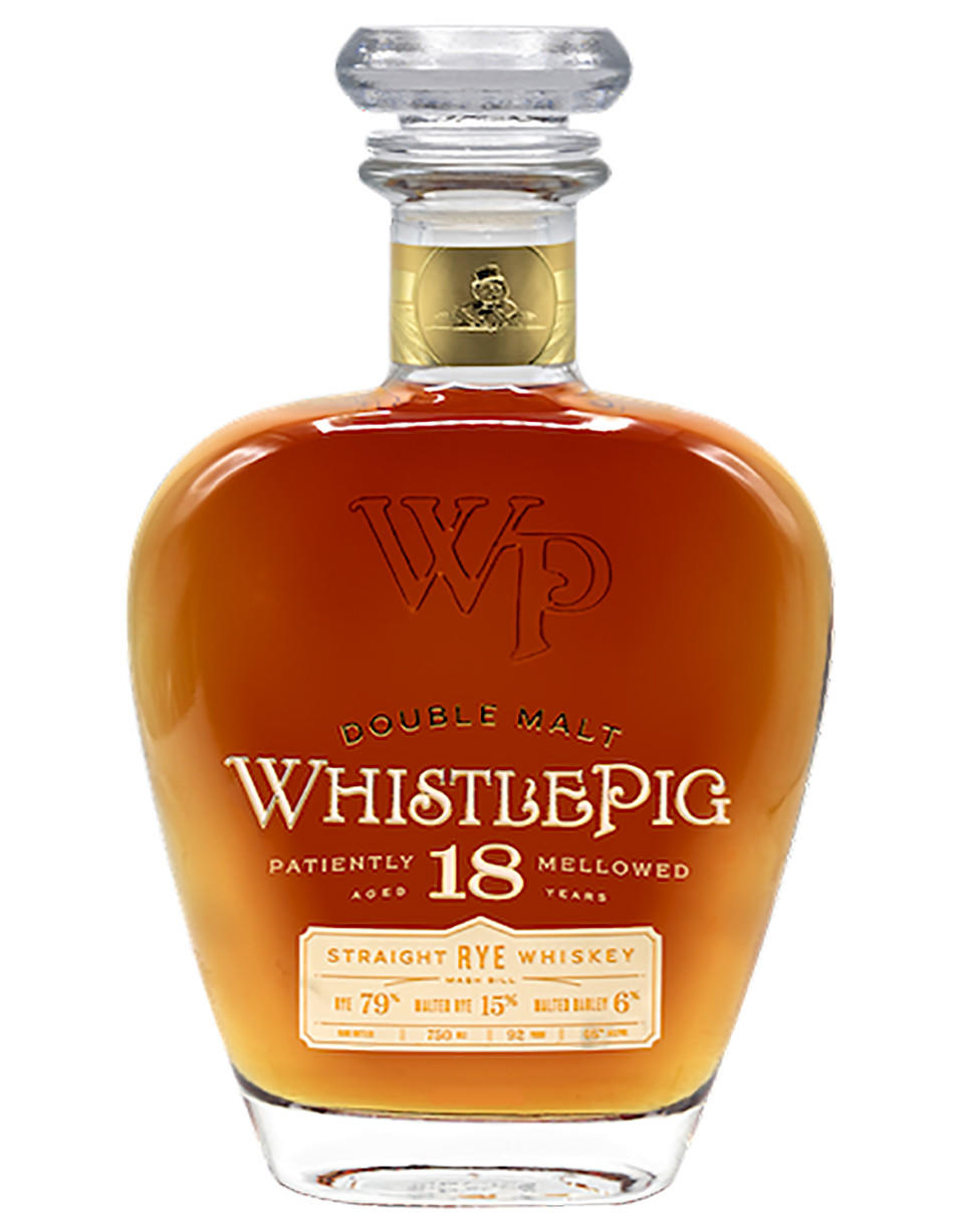 WhistlePig 18 Year Double Malt Aged Rye Whiskey - WhistlePig
