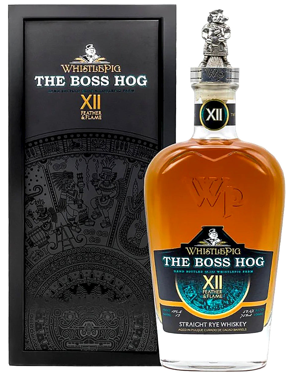Buy WhistlePig Boss Hog XII Feather & Flame Straight Rye Whiskey