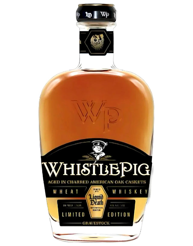 Buy Whistlepig X Liquid Death Gravestock Wheat Whiskey