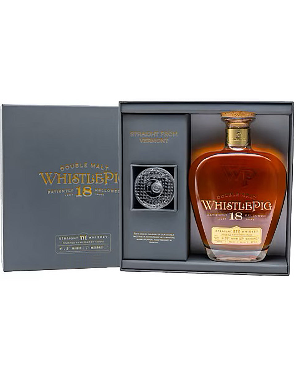 WhistlePig 10YearsAgedRyeWhiskey 2本セット WhistlePig 10 Year Rye & Glencairn Whiskey Glass Set – Sip