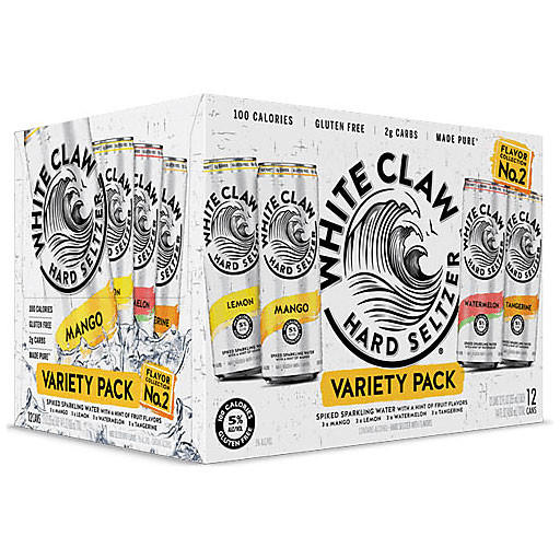 White Claw Hard Seltzer Variety Pack #2 12Pk - White Claw