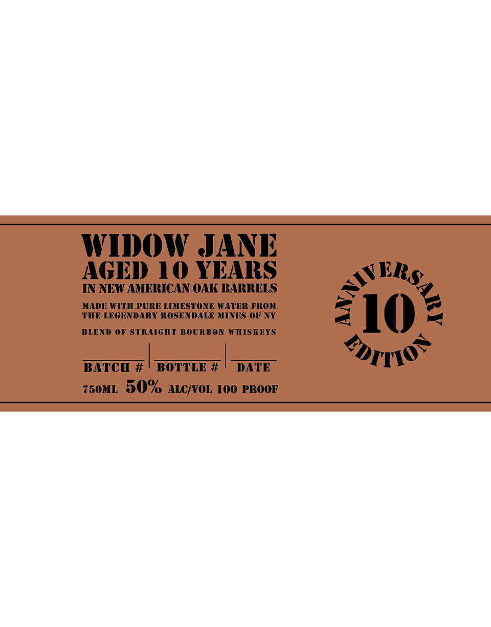 Widow Jane 10 Year Anniversary Edition - Widow Jane
