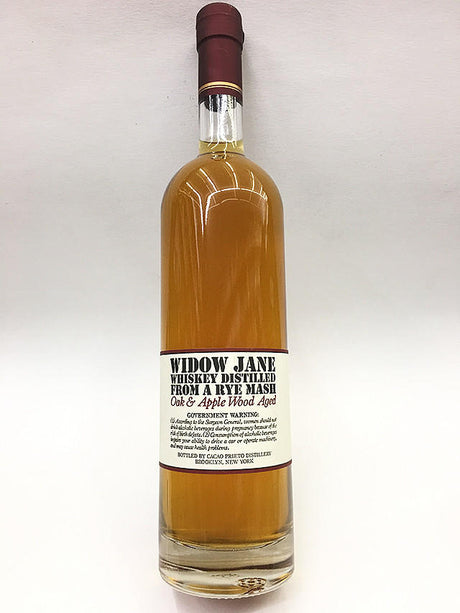 Widow Jane Rye Oak & Apple Wood 750ml - Widow Jane