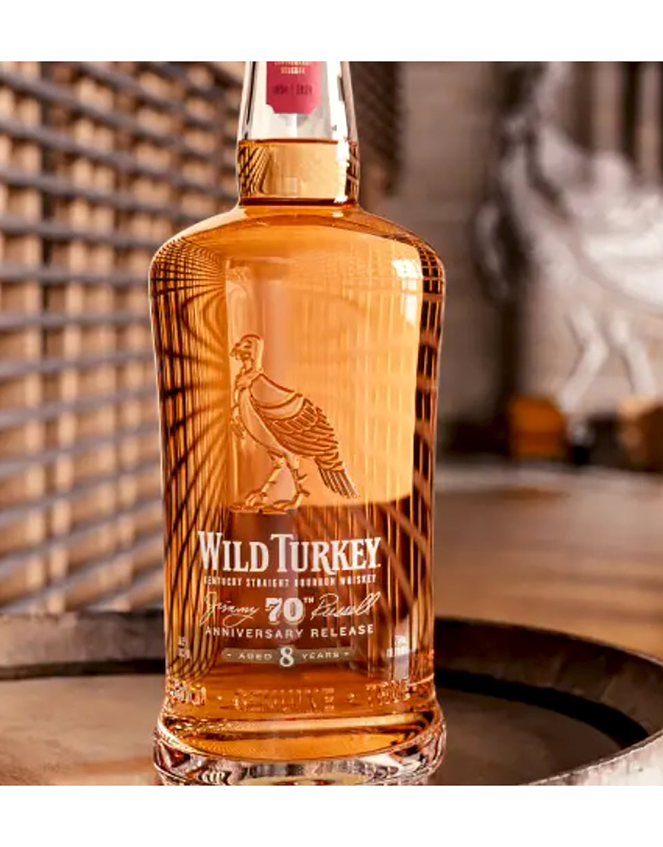 Buy Wild Turkey Jimmy Russell's 70th Anniversary 8 Year Old Bourbon