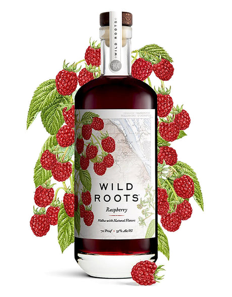 Wild Roots Raspberry Infused Vodka - Wild Roots