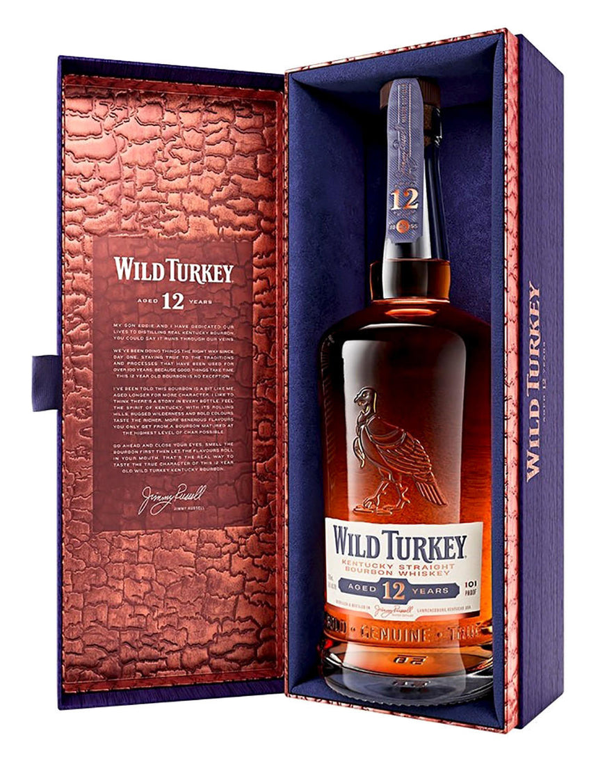 Buy Wild Turkey 12 Year Old 101 Proof Bourbon With Box