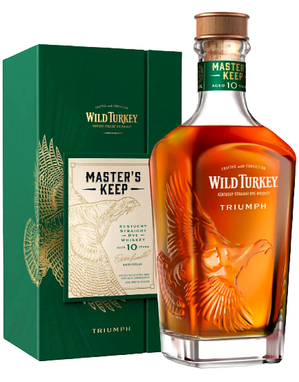 Buy Wild Turkey Master's Keep Triumph 10 Year Old Rye Whiskey