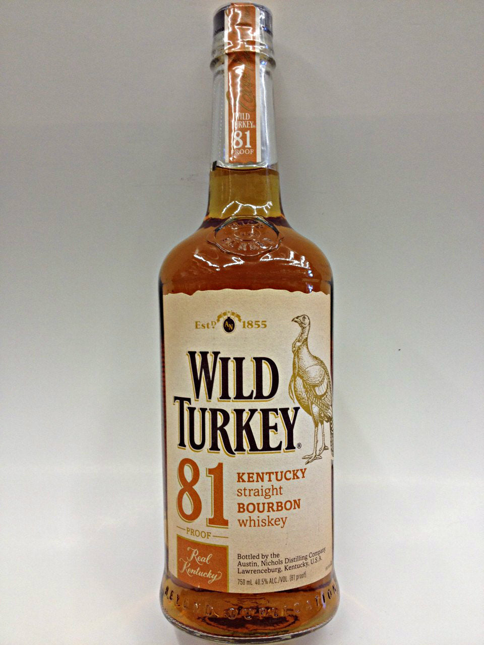 Wild Turkey 81 Proof Bourbon Whiskey | Quality Liquor Store