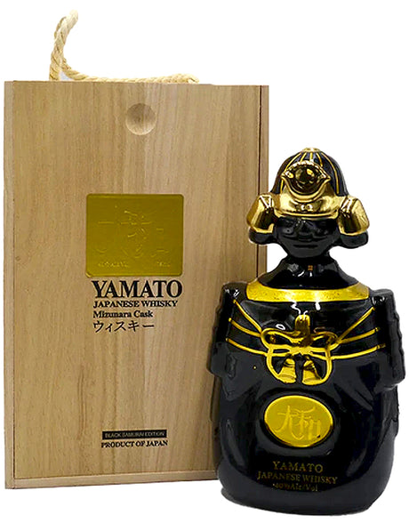 Buy Yamato Black Samurai Mizunara Cask Japanese Whisky