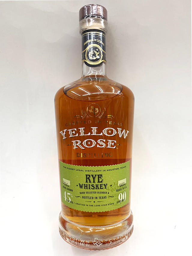 Yellow Rose Rye Whiskey 750ml - Yellow Rose