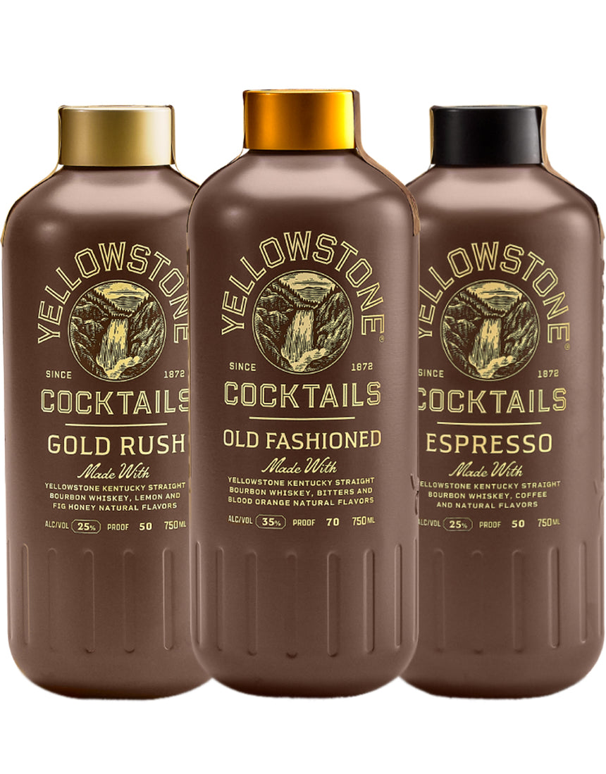 Buy Yellowstone RTD Bourbon Cocktail 3-Pack Bundle