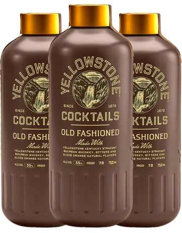 Yellowstone  Yellowstone Old Fashioned RTD Bourbon Cocktail -  Whiskey  Quality Liquor Store