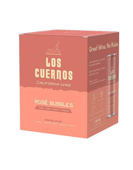 Buy Los Cuernos Rosé Bubbles